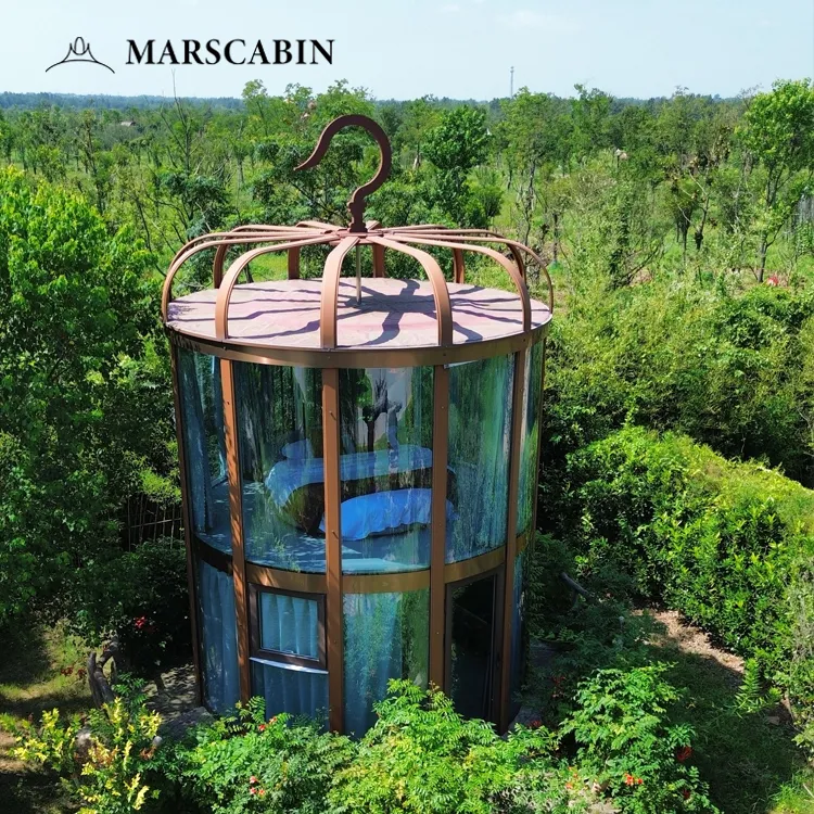 Modern Luxury Bird-cage Prefab Homestay Resort Hotel