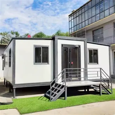 Maison préfabriale mobile extensible